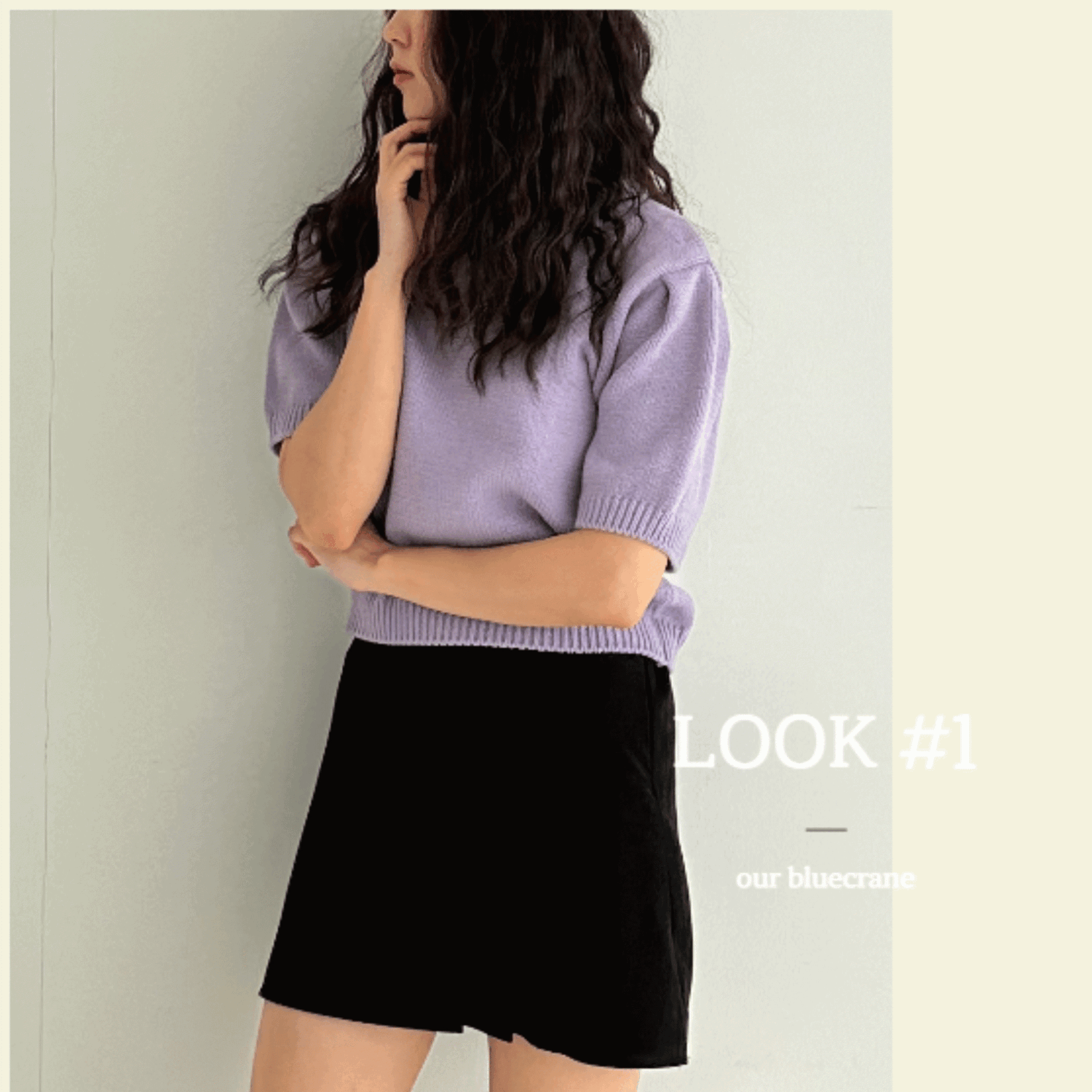 [C224P-SK005W] ラブリー女性ハーフプリーツ ポリショートスカート ミニスカートスカート [bluecrane/ブルークレーン] (black/ブラック)